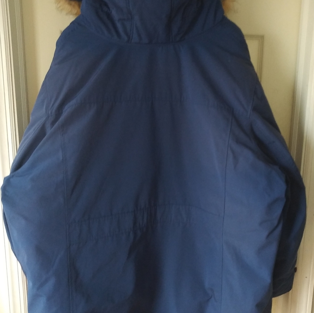 Woman Within Arctic Down Filled Hooded Parka Womens Size 4X 34 / 36 Plus Size - Picture 6 of 11